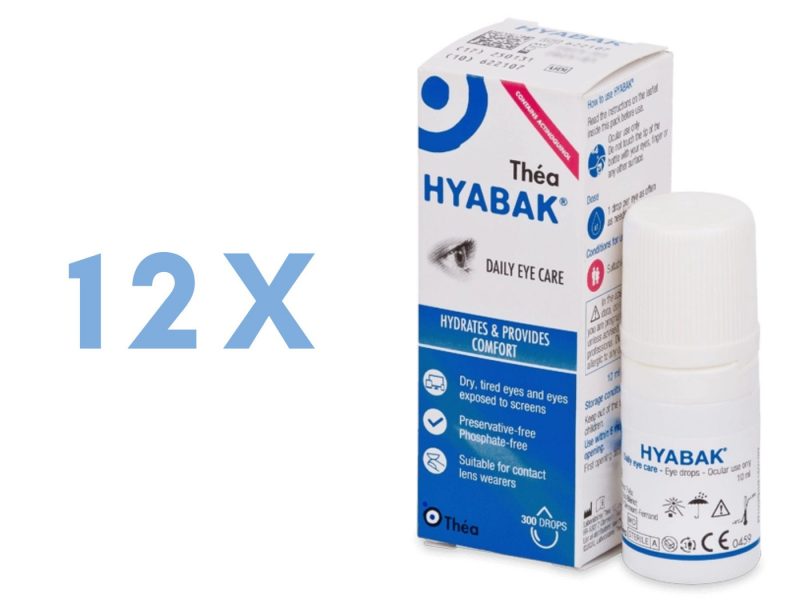 Hyabak 0.15% (12 x 10 ml)