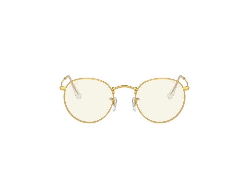 Ray-Ban Round Metal Ochelari de Soare RB 3447 9196/BL