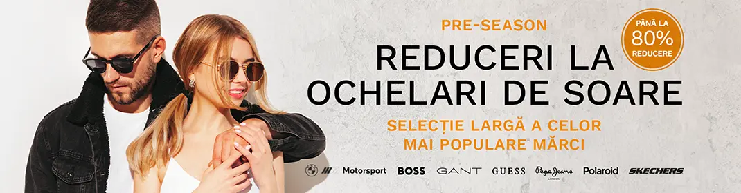 Pre-season sale la ochelari de soare